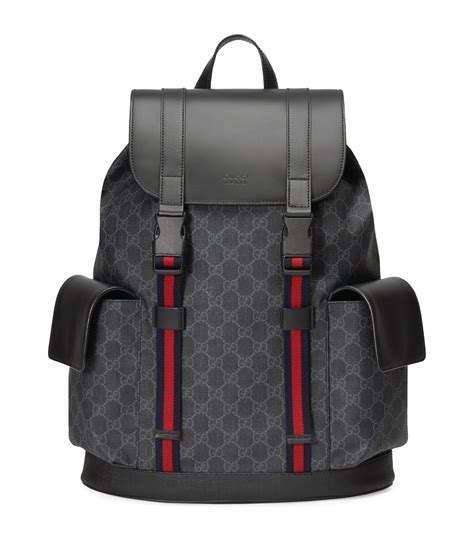 gucci backpack mens cheap|gucci leather backpacks for men.